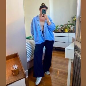 H&M Faux Shearling Jacket Medium